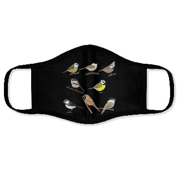 Discover Nice Tits Funny Bird Watching Funny Tit Birds Face Masks