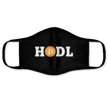 Discover HODL BITCOIN Face Masks