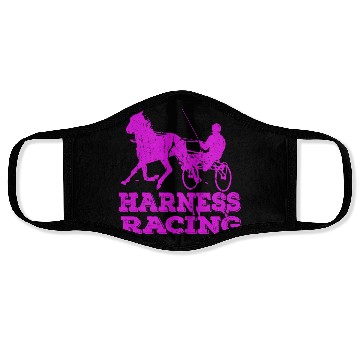 Discover Harness Horse Racing Face Masks