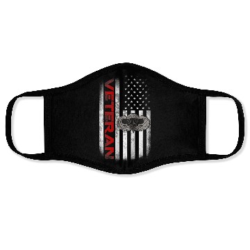 Discover Vintage Flag US Paratrooper Airborne Division Army Face Masks