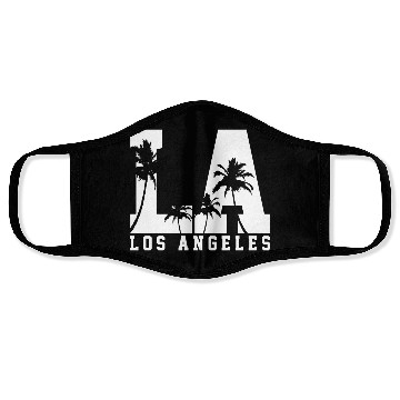 Discover Los Angeles La California Gift Face Masks
