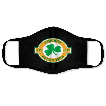 Discover Chicago South Side Irish Active Face Masks