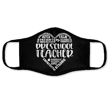 Discover Preschool Teacher, Pre K teacher Face Masks