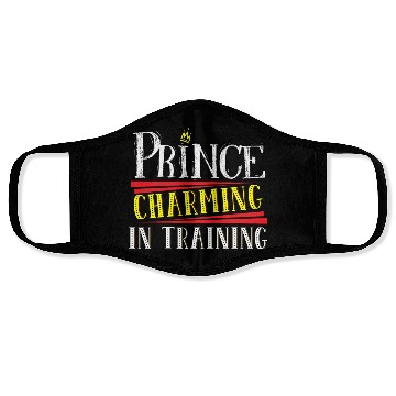 Discover Prince Charming In Training Crown King Queen Face Masks