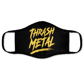 Discover Thrash Metal Face Masks
