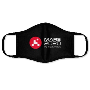 Discover Mars 2020 Perseverance Rover Face Masks