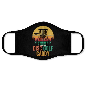 Discover Disc Golf Caddy Face Masks