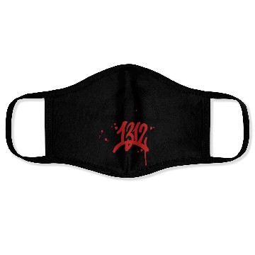 Discover ACAB 1312 Anarchy symbol Face Masks