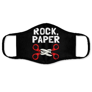 Discover Rock Paper Scissors Lesbian LGBT LGBTQ Face Masks