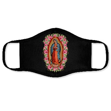 Discover Our Lady Virgen De Guadalupe Virgin Mary Face Masks