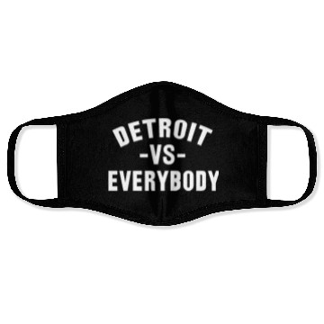 Discover Detroit VS Everybody Face Masks