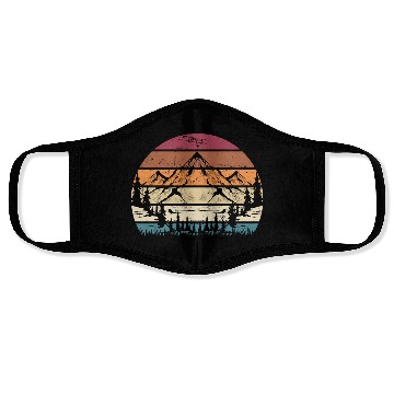 Discover Mountains Mountaineering Hiking Face Masks