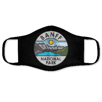 Discover Banff National Park Face Masks