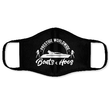 Discover boats and hoes step brothers Face Masks