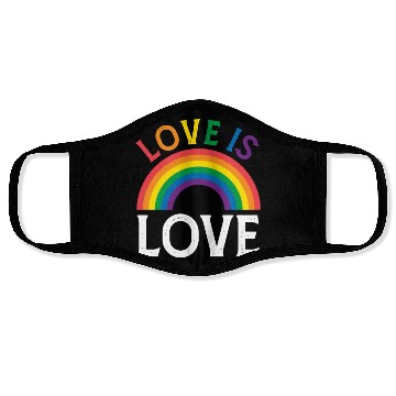 Discover Love is Love - LGBTQ Face Masks