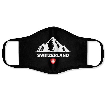 Discover Switzerland Face Masks