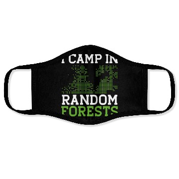 Discover I Camp In Random Forests Robotics Robot Face Masks