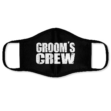 Discover Groom's Crew Future Husband Bachelor Party Gift Face Masks