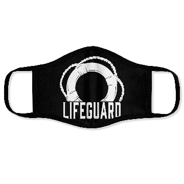 Discover Lifeguard Water Rescue Lifesaver Face Masks