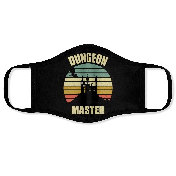 Discover Dungeon Master - Bez I'm DM Smiles Retro Dragon Face Masks