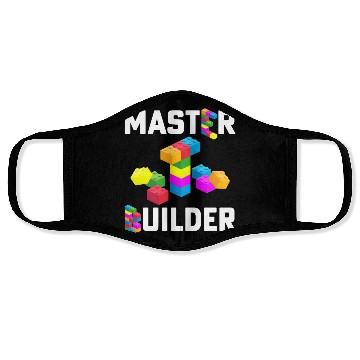 Discover Master Builder Building Blocks Brick Builders Toys Face Masks