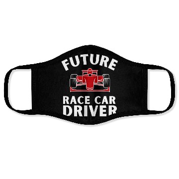 Discover Racing Race Car Driver And Muscle Car Face Masks