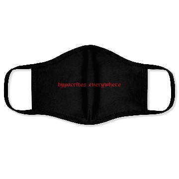 Discover Hypocrites Aesthetic Clothing Soft Grunge Minimal Face Masks