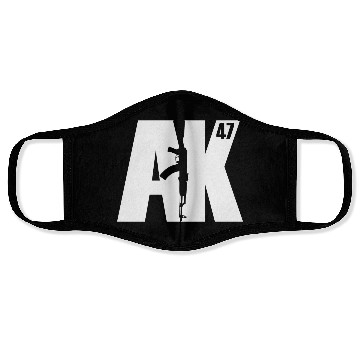 Discover Ak-47 Soviet Kalashnikov Pro Second Amendment Face Masks