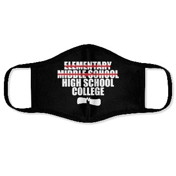 Discover Middle School Graduation Face Masks