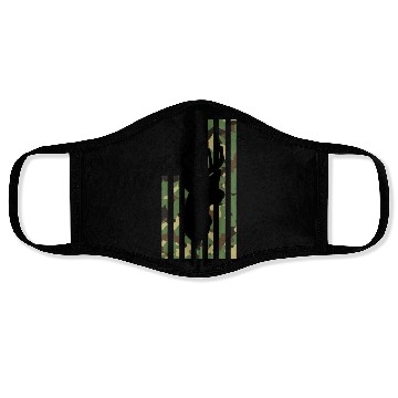Discover Camouflage American Flag Deer Hunting Face Masks