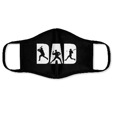 Discover Baseball Dad and Son Matching Face Masks