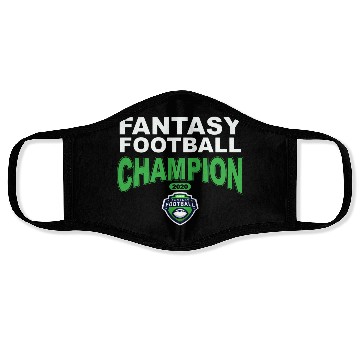 Discover ESPN Fantasy Football Champion 2020 V3 1765 Face Masks