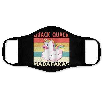 Discover Funny Duck Sayings Ducks Quack Quack Madafakas Face Masks