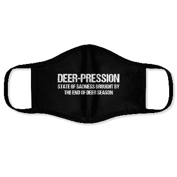Discover Deer-Pression Deer Hunting Hunter Face Masks