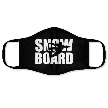 Discover snowboard snowboarder snowboarding Face Masks