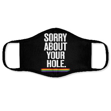 Discover Gay Couple Homosexual LGBTQ Queer Pride Face Masks