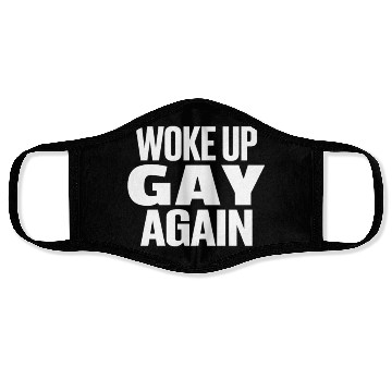 Discover Gay Couple Homosexual LGBTQ Queer Pride Face Masks