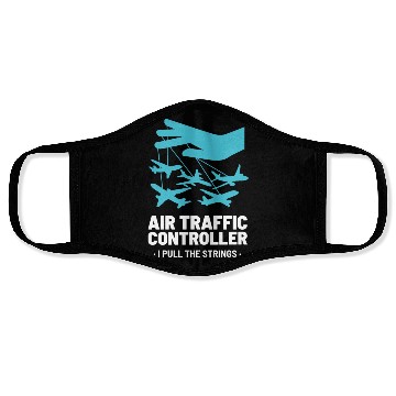 Discover Air Traffic Controller ATC Air Traffic Control Face Masks