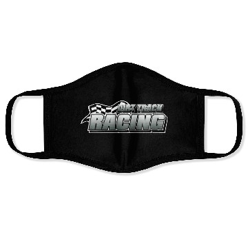 Discover Dirt Track Car Racing Modified Racing Speedway png Face Masks