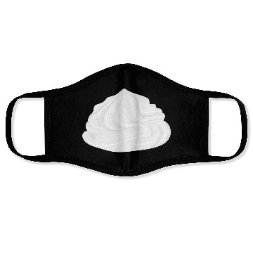 Discover snow-white delicious whipped cream for garnish Face Masks