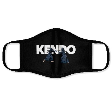 Discover Kendo Fighters Samurai Bogu Shina Ninja Katana Face Masks