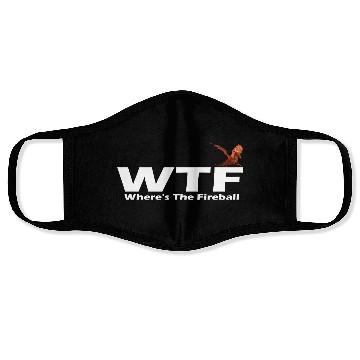 Discover WTF Where's The Fireball Face Masks