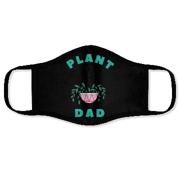 Discover Plant Dad, Plant Daddy, Plant gift, Plant lover Face Masks