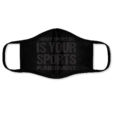 Discover Funny Running Quote Distance Runner Or Marathon Face Masks