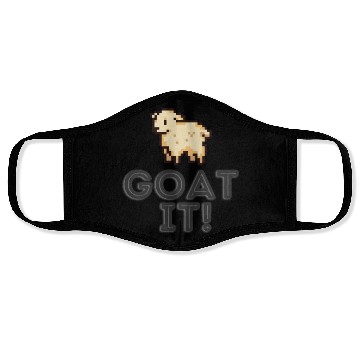 Discover Gamer - Goat it - Level complete Face Masks