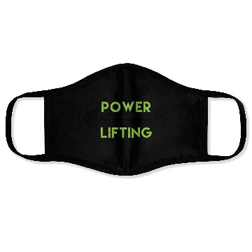 Discover Weightlifting, Power Lifting, Weight Training, Wei Face Masks