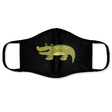 Discover Funny Cool Cute Crocodile Alligator Reptile Face Masks