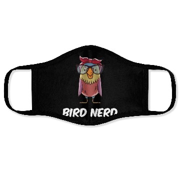 Discover Bird Nerd Face Masks