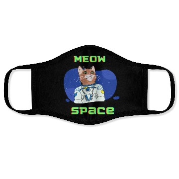 Discover Meow space Face Masks
