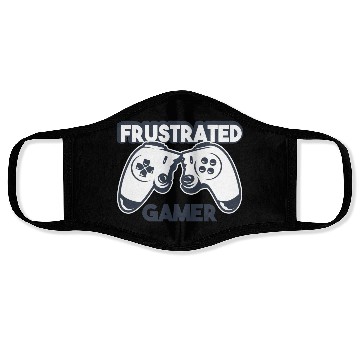 Discover Frustrated Gamer Face Masks